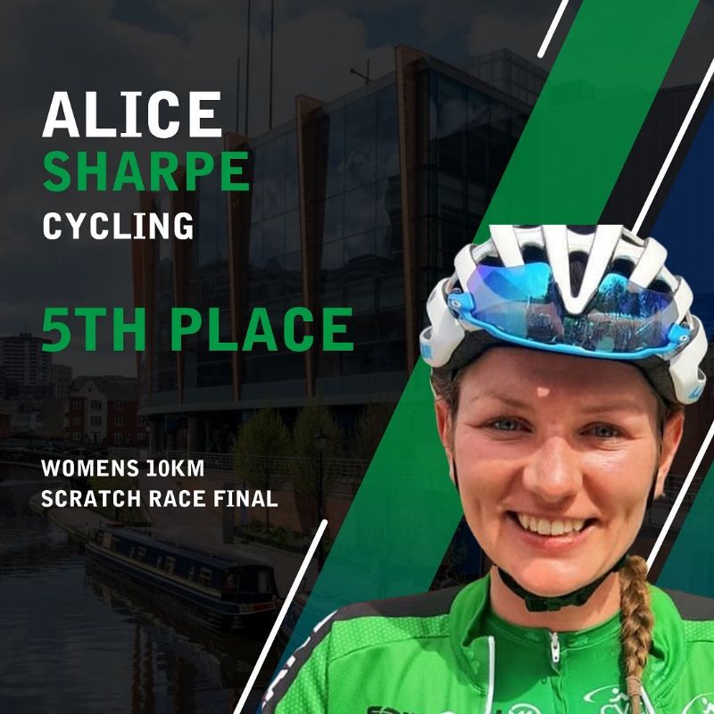 Top 5 finish for Alice Sharpe in the Commonwealth Games